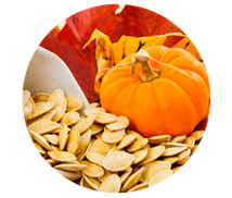 Pumpkin Seed Extract - ang aktibo nga sangkap sa mga Prostamin nga kapsula aron maminusan ang paghubag