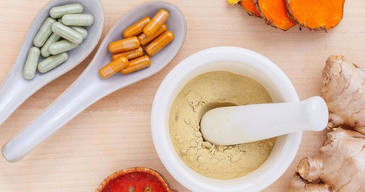 herbal pagpangandam alang sa pagtambal sa prostatitis