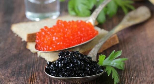 caviar alang sa prostatitis