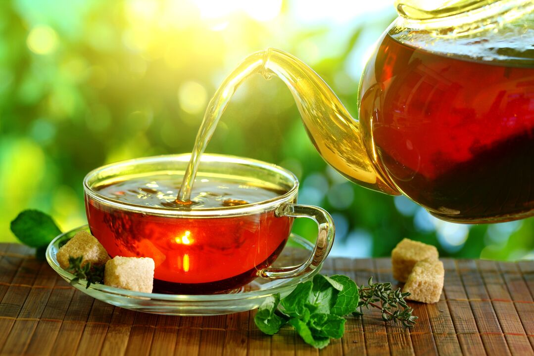 herbal tea alang sa prostatitis